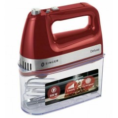 Singer HM-500 Deluxe Μίξερ Χειρός 500W Κόκκινο Singer HM-500 Deluxe Μίξερ Χειρός 500W Κόκκινο